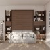 Sienas gulta 140 BED CONCEPT BC-01, ozols dunin